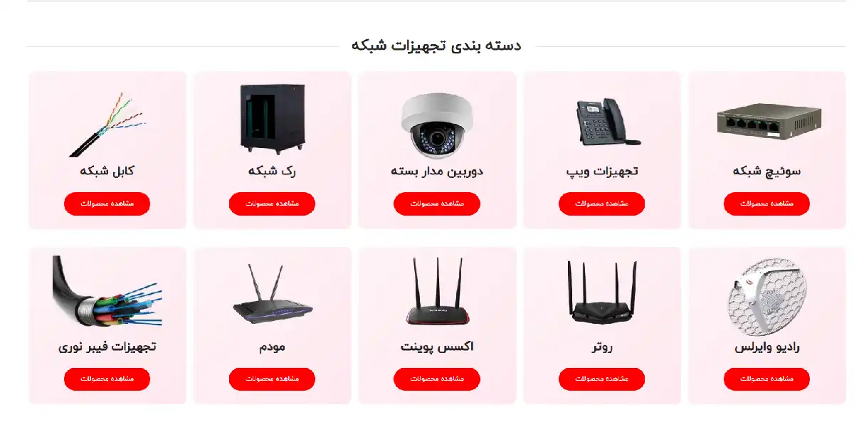 وبسایت آریا ایمن، نمایندگی تعمیرات دوربین مداربسته مشهد